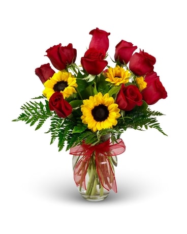 Kansas Kisses Flower Arrangement