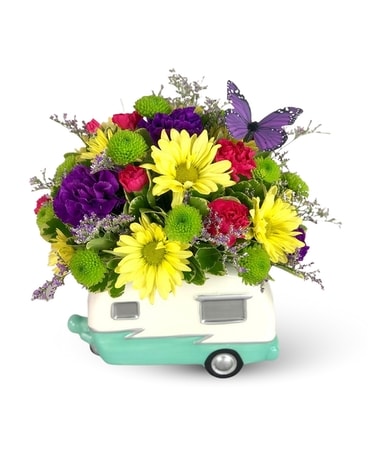 Happy Camper Flower Arrangement